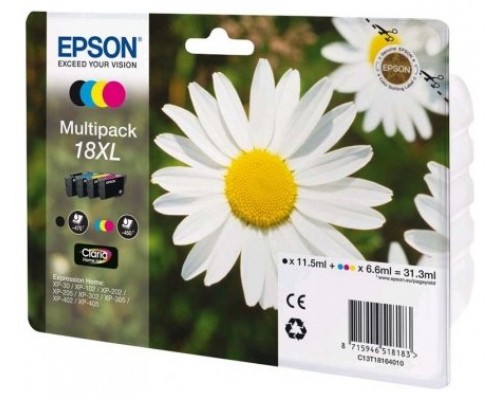 Epson Daisy Multipack 18XL 4 colores (Espera 4 dias)