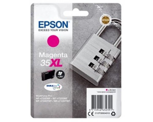 EPSON Singlepack Magenta 35XL DURABrite Ultra Ink