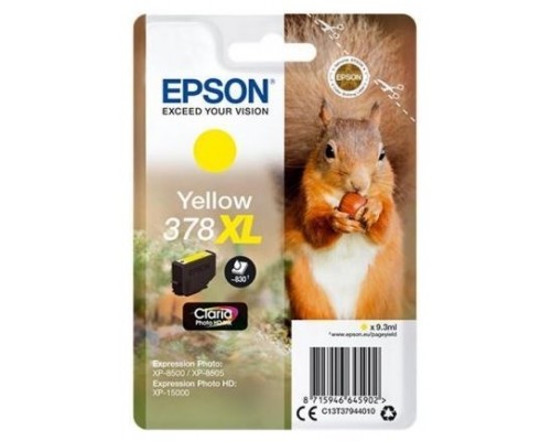 TINTA EPSON C13T379440 378XL AMARILLO (Espera 4 dias)