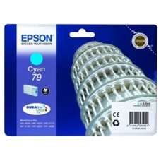 Epson Cartucho Cian L 900 paginas WorkForce Pro WF-5xxx Series / WF-4630DWF nº79