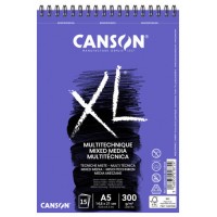 Canson XL Mix Media Bloc de hojas de papel para bellas artes 30 hojas (MIN5) (Espera 4 dias)