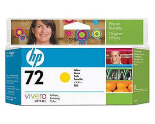 HP Designjet T610/1100 Cartucho Amarillo nº72 (130ml)