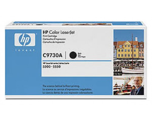 HP Laserjet Color 5500/5550 Toner Negro, 13.000 Paginas