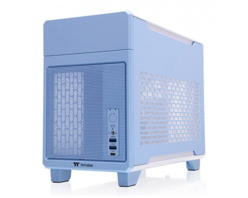 CAJA THERMALTAKE TR100 MINI-ITX USB 3.2 C x 1 USB 3.0 x 2 SN FUENTE AZUL
