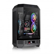 CAJA THERMALTAKE THE TOWER T300  ATX 2XUSB 3.0 SIN FUENTE NEGRO