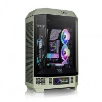 CAJA THERMALTAKE THE TOWER T300 ATX 2XUSB 3.0 SIN FUENTE MATCHA VERDE