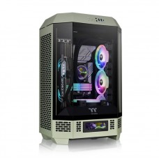 CAJA THERMALTAKE THE TOWER T300 ATX 2XUSB 3.0 SIN FUENTE MATCHA VERDE