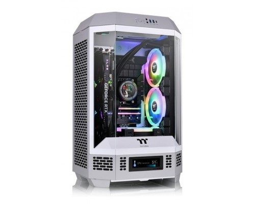 CAJA THERMALTAKE THE TOWER T300 M-ATX 2XUSB 3.0 SIN FUENTE GRIS LIMESTONE