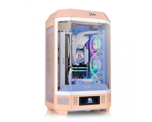 CAJA THERMALTAKE THE TOWER T300 M-ATX 2XUSB 3.0 SN FUENTE PEACH