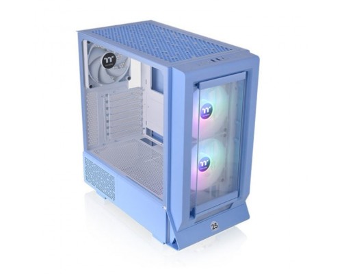 CAJA GAMING THERMALTAKE CERES 350 MX ATX 3XVENT 140 ARGB SN FUENTE HYDRANGEA