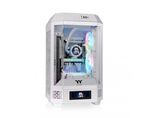 CAJA THERMALTAKE MINI-ITX TOWER 250 2XVENT 120MM SN FUENTE BLANCO