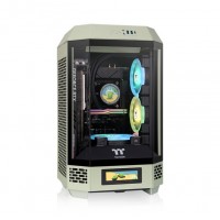 CAJA THERMALTAKE MINI-ITX TOWER 250 2XVENT 120MM SN FUENTE VERDE MATCHA