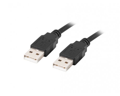 CABLE USB 2.0 LANBERG MACHO/MACHO 1.8M NEGRO