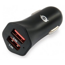 Cargador De Coche Conceptronic Carden04b 2puertos Usb