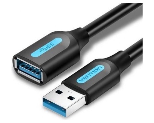CABLE ALARGADOR USB 3.0 M/H 0.50 M NEGRO VENTION (Espera 4 dias)
