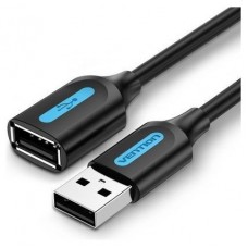 CABLE ALARGADOR USB 2.0 M/H 0.5 M NEGRO VENTION (Espera 4 dias)