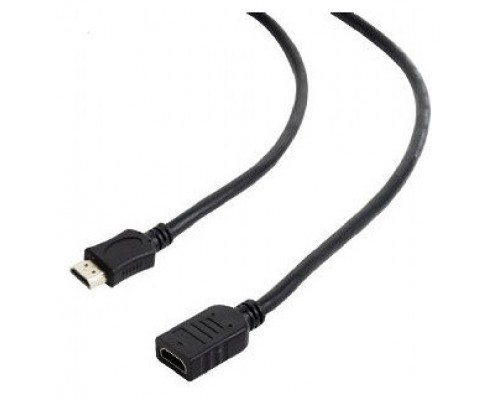 CABLE HDMI GEMBIRD EXTENSION MACHO HEMBRA V2.0 ALTA VELOCIDAD CON ETHERNET 0,5M