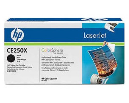 HP Laserjet CP3525 Toner Negro (10.500 paginas)