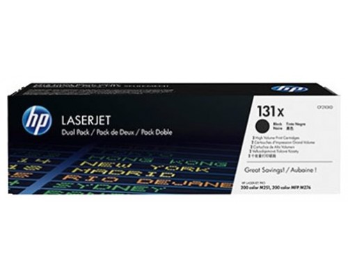 HP 131X TONER HP131X NEGRO (CF210XD) (Espera 4 dias)