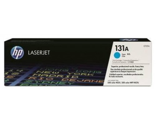 HP LaserJet Pro 200 M276 Toner Cian nº131A 1.800 paginas.