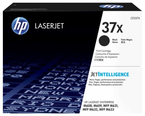 HP LaserJet M608n/dn/x Toner Negro nº37x