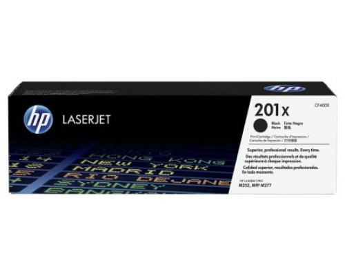 HP Laserjet 201X Toner Negro Alta Capacidad 2800 PaG.