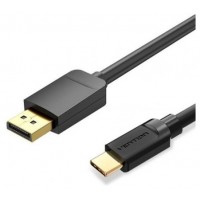 CONVERSOR USB-C/M A DISPLAYPORT/M 1.5 M NEGRO VENTION (Espera 4 dias)