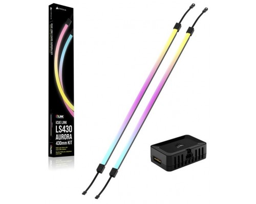 TIRAS DE LED CORSAIR ICUE LINK LS430 AURORA RGB 430MM