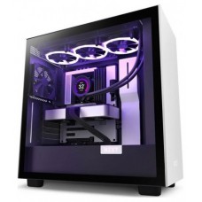 CAJA ATX SEMITORRE NZXT H7 BLANCO/NEGRO CRISTAL