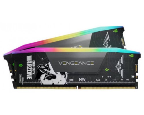 MEMORIA CORSAIR DDR5 32GB 2X16GB PC6000 WARZONE CMH32GX5M2B6000Z30-WZ (Espera 4 dias)