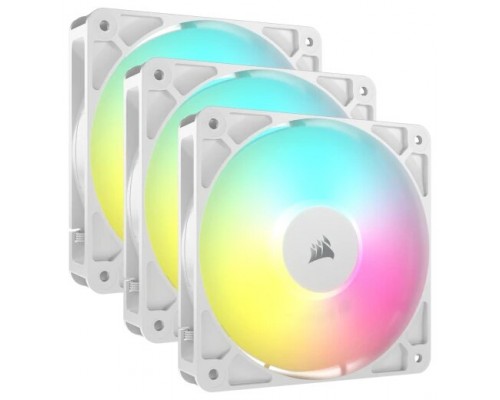 Corsair RS120 ARGB Carcasa del ordenador Ventilador 12 cm Blanco 3 pieza(s) (Espera 4 dias)