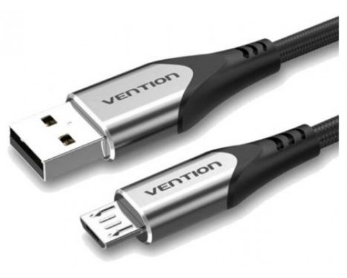 CABLE USB 2.0 A MICRO USB M-M 0.5 M GRIS VENTION (Espera 4 dias)