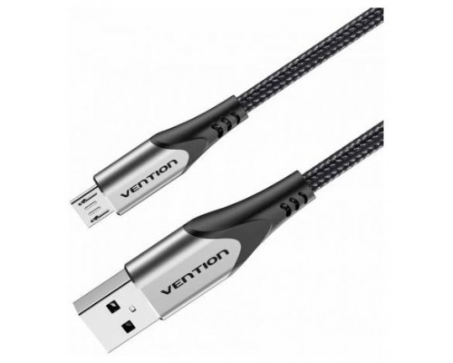 CABLE USB 2.0 A MICRO USB M-M 2 M GRIS VENTION (Espera 4 dias)