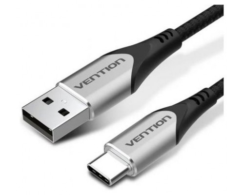 CABLE USB-A A USB-C M-M 0.5 M GRIS VENTION (Espera 4 dias)