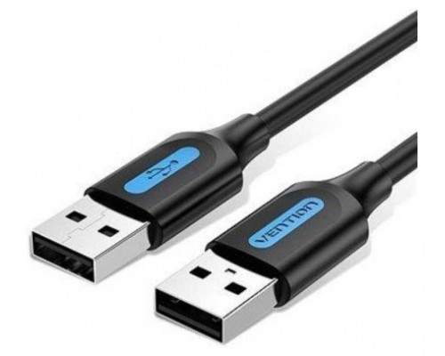 CABLE USB-A A USB-A M-M 3 M NEGRO VENTION (Espera 4 dias)