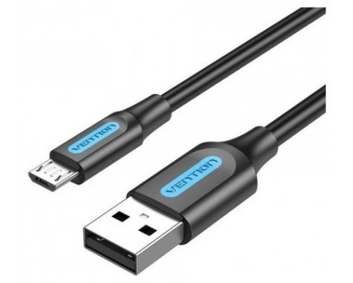 CABLE USB 2.0 A MICRO USB 1.5 M NEGRO VENTION (Espera 4 dias)