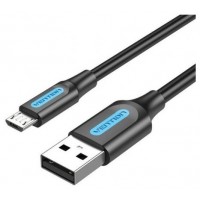 CABLE USB 2.0 A MICRO USB 2 M NEGRO VENTION (Espera 4 dias)