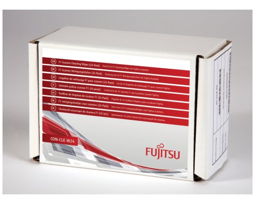 FUJITSU Toallitas de limpieza de escaner F1 (24 Pack)