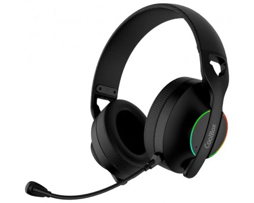 Coolbox Gaming Auriculares Diadema Mic WB01 RF+BT
