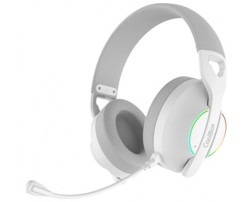 Coolbox Gaming Auriculares Diadema Mic WB01 RF+BT
