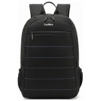 Coolbox Mochila Portatil 15.6" Negro - Impermeable