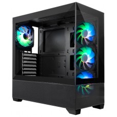 CAJA SEMITORRE/ATX COOLBOX GA250 VISION S/FUENTE (Espera 4 dias)