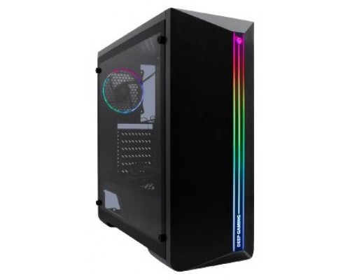 CAJA SEMITORRE ATX A200 FA/650W NEGRO RGB DEEPGAMING (Espera 4 dias)