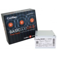 FUENTE ALIM. BASIC 500GR-S FORMATO SFX COOLBOX (Espera 4 dias)