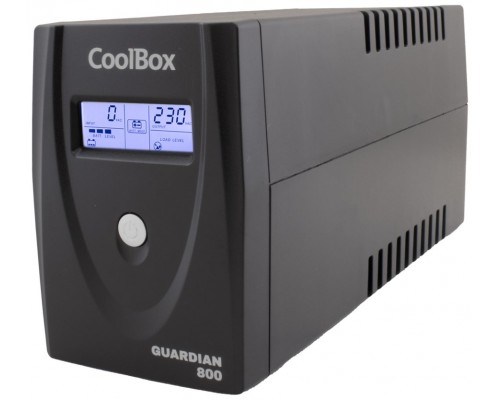 COOLBOX S.A.I. 800 VA GUARDIAN-3 CON LCD (Espera 4 dias)