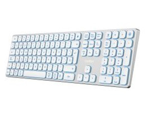 Coolbox Teclado Inal.Retroil. MOONLIGHT B431 Blanc Coolbox Teclado Inal.Retroil. MOONLIGHT B431 Blanc