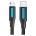 CABLE USB-C 2.0 A MICRO USB M-M 1 M NEGRO VENTION (Espera 4 dias)