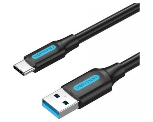 CABLE USB-A 3.0 A USB-C 0.5 M NEGRO VENTION (Espera 4 dias)