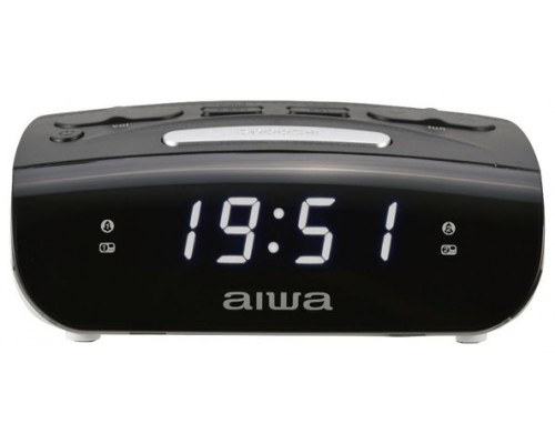 Radio Despertador Aiwa Cr-15bk Doble Alarma Fm