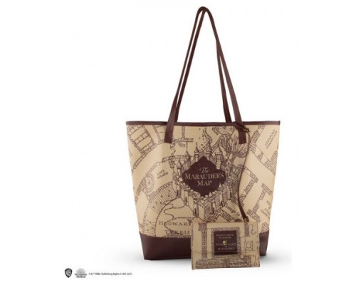 BOLSO HARRY POTTER MARAUDER"S MAP CINEREPLICAS CR2470 (Espera 4 dias)